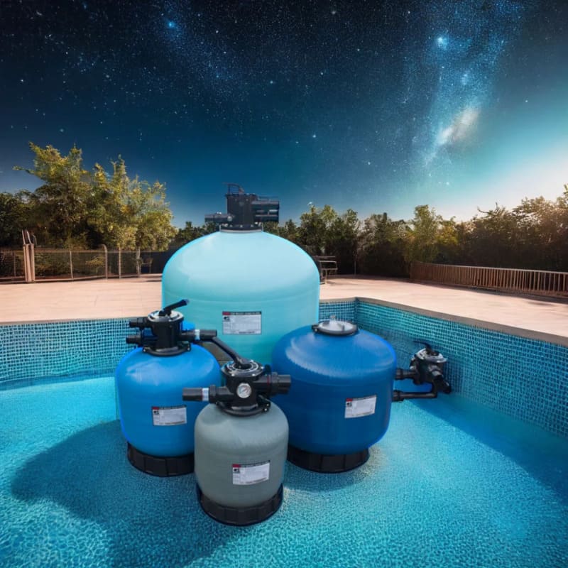 SS Serial Side Mount Sand Filter