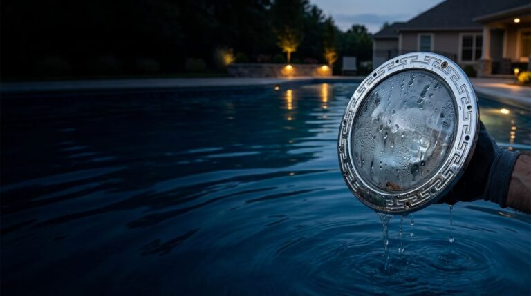 Water Inside Pool Light Lens: Repair or Replace?