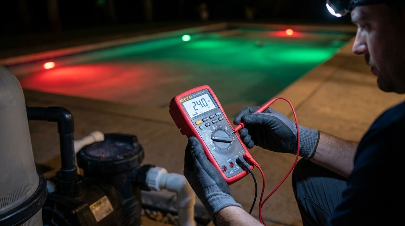Why is My Pool Light Blinking Red and Green? (Complete Troubleshooting)