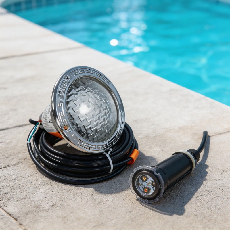 Traditional Niche vs Nicheless LED Pool Light Comparison
